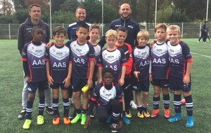 U11 B : invaincus en 1ère phase !
