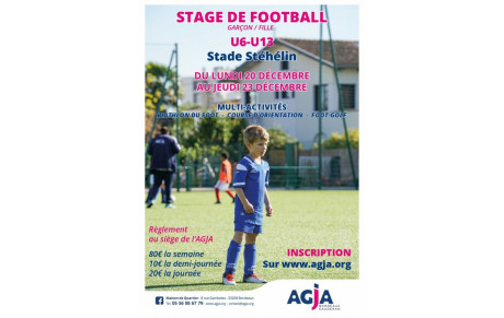 Stage Football &quot;Noel&quot;