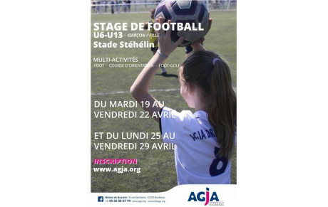 STAGE DE FOOTBALL AVRIL 2022