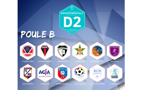 Calendrier équipe séniors 1