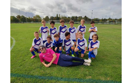 1ÈRE VICTOIRE DES U11 B